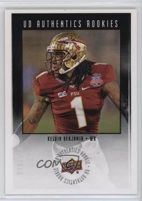 2014 Upper Deck UD Authentics Rookies 272/430 Kelvin Benjamin #UA-10 RC no9