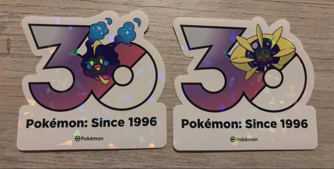 Pokemon 30th Anniversary Mega Festa Korea Exclusive Sticker Cosmog