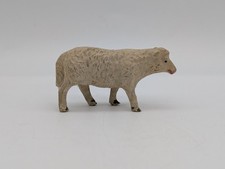 Vtg Composition Composite Figurine Animal Sheep Mutton Lamb Standing 3-In Long
