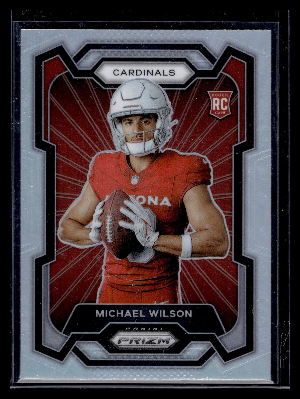 2023 Panini Prizm - Rookie Variation Michael Wilson #336 Silver Prizm (RC)
