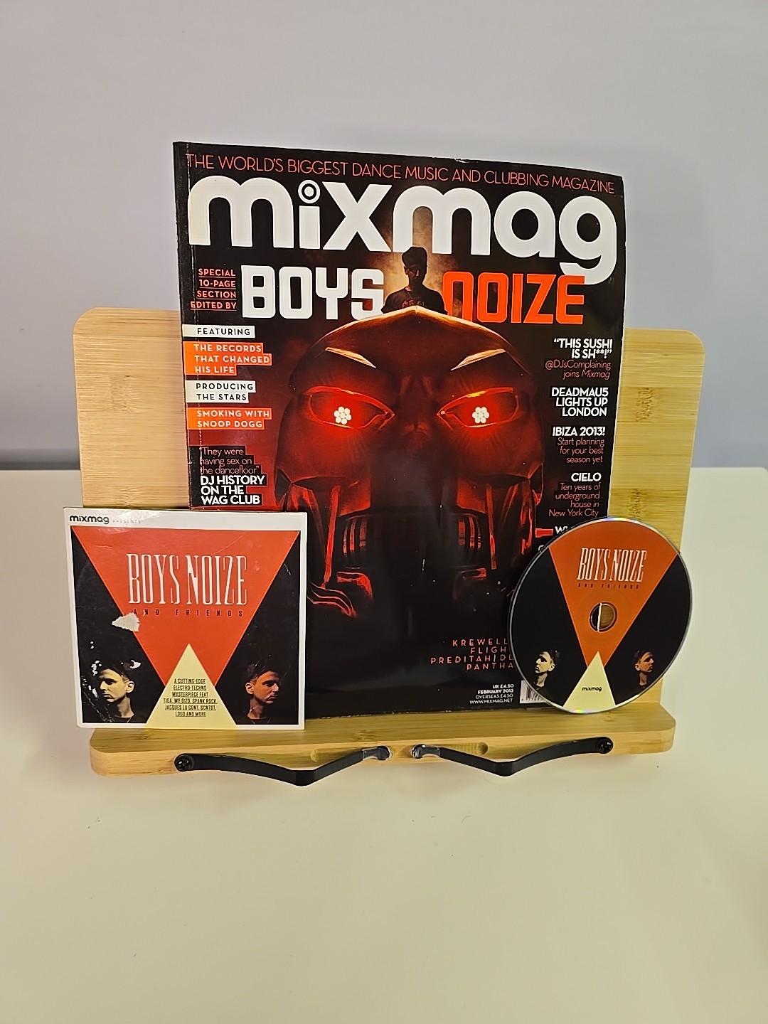 Mixmag Magazine February 2013 (Boys Noize Cover)