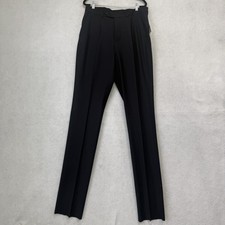 Brooks Brothers Dress Pants Mens 34x34 Blue NetJets Pleated Wool Blend Business