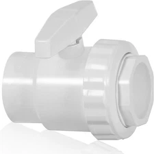 For Pools SP0722S Trimline 2-Way 1 1/2" SLIP ABS Ball Valve ,Spas/Water Systems