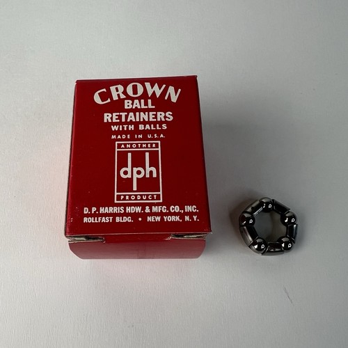 DPH CROWN BALL RETAINERS WITH BALLS BEARING SET BOX FOR HUB NATL 10 NOS - Picture 2 of 14