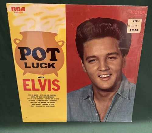 Elvis Presley RCA LSP-2523 Pot Luck LP SEALED MINT Rarity 70s