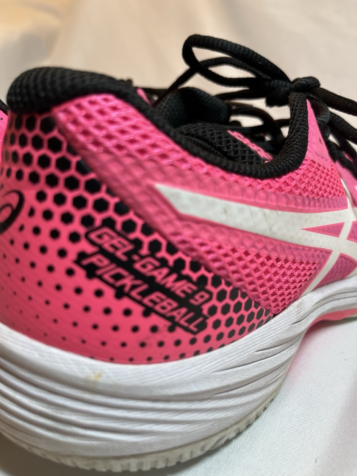 Asics  Womens Gel Game 9 Pickleball Hot Pink - Size 10 thumbnail 4