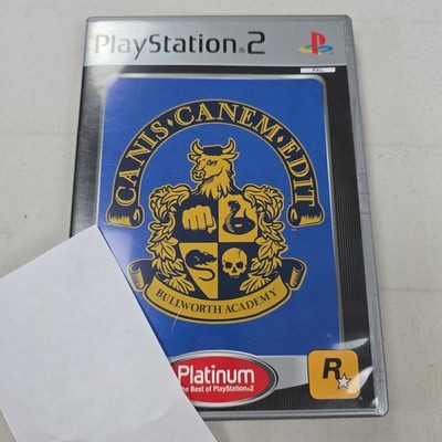 Bully Canis Canem Edit PS2 PlayStation 2 Platinum Komplett CIB PAL Deutsch