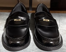 A New Day Women  s Black Phyllis Penny Loafers Memory Foam Size 10, New No Box