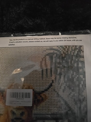 Diamond Art Kit Of A Hyland Cow - Picture 5 of 9