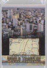 2021 Upper Deck Goodwin Champions World Traveler Map Relics Luanda Angola 0w6