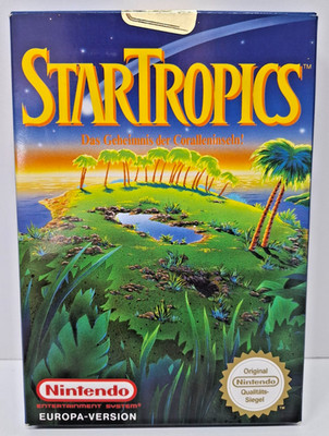 Star Tropics - Nintendo Entertainment System / NES - Anleitung & Brief - mit OVP