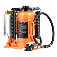 20 Ton Air Hydraulic Bottle Jack 10.2 - 19.5 Inch Lift Pneumatic Manual 20 Ton Air Hydraulic Bottle Jack 10.2 - 19.5 Inch Lift Pneumatic Manual