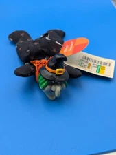 Vintage Russ Berrie Halloween Witch Plush Doll 4.5” – Hard Head Cloth Body 7018
