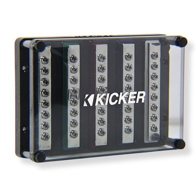 Marine Distribution Block With RGB and RGBW Lighting Connectors Kicker