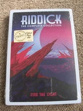 RIDDICK THE COMPLETE COLLECTION DVD BOX SET - VIN DIESEL, Chronicles, Dark Fury