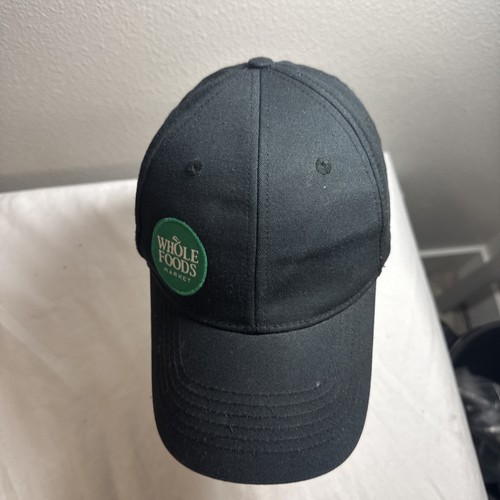 Whole Foods Market Hat Cap Black Green SnapBack Adjustable - Picture 3 of 11