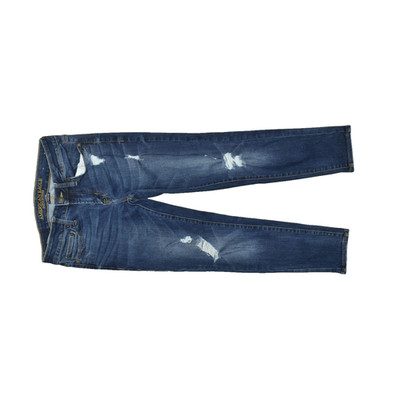 American Eagle Outfitters Extreme Flex Skinny Distressed Blue Jeans Men's 28x28