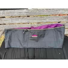 High Sierra Padded Ski Bag Black Purple Adjustable Shoulder Strap Travel Case