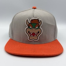 Nintendo Bowser Flatbill Snapback Hat