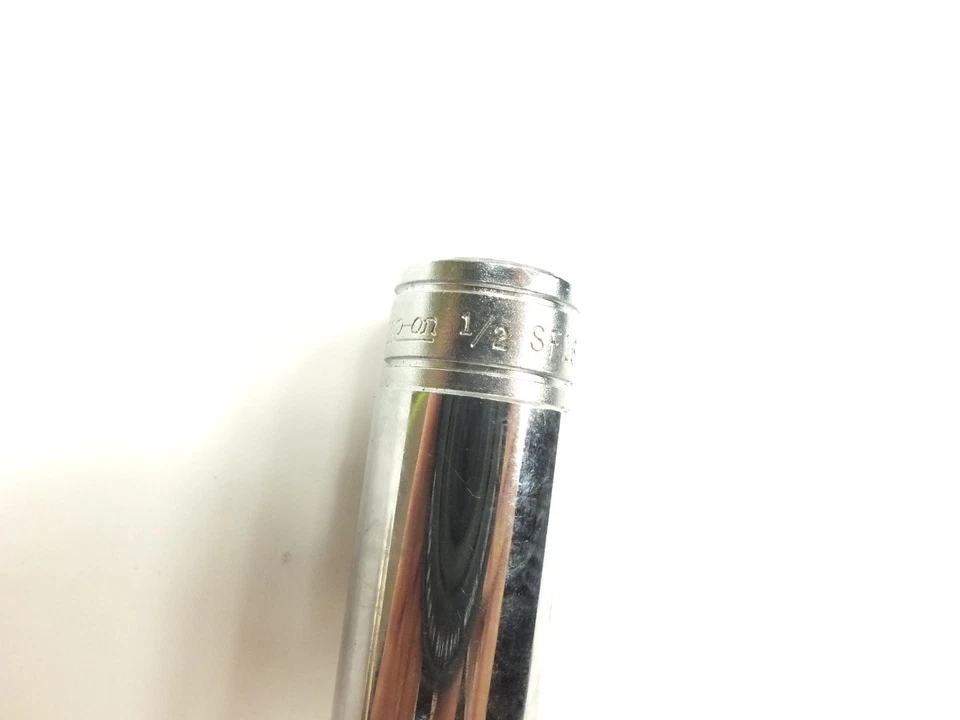 SNAP-ON TOOLS 3/8" DRIVE 1/2" DEEP 12 POINT SOCKET - MADE IN USA - SAE - SF161 - Image 3 of 4