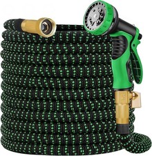 2025 upgraded 100FT - 4X Stronger Deluxe Expandable Flexible Garden Water Hose