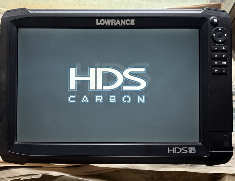 Lowrance HDS 12 Carbon Fish Finder Chart Plotter