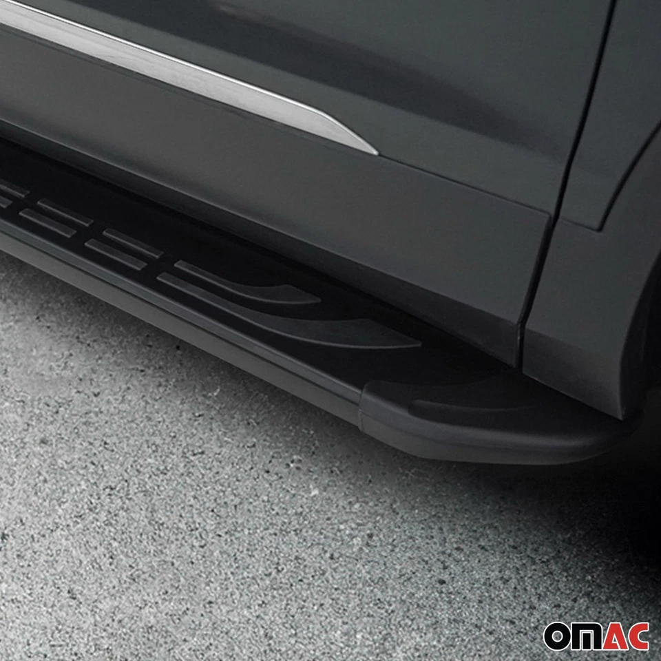 Marche-pieds pour Citroen C3 Aircross / e-C3 Aircross 2024-2026 Alu Noir 2x - Photo 4/4