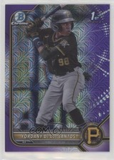 2022 Bowman Chrome Mega Box Purple Mojo Refractor /250 Yordany De Los Santos 2s2