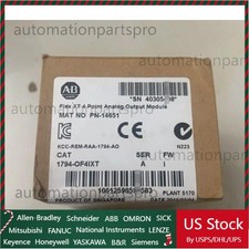 New Allen Bradley 1794-OF4IXT Flex XT 4-Point Analog Output Module US Free Tax