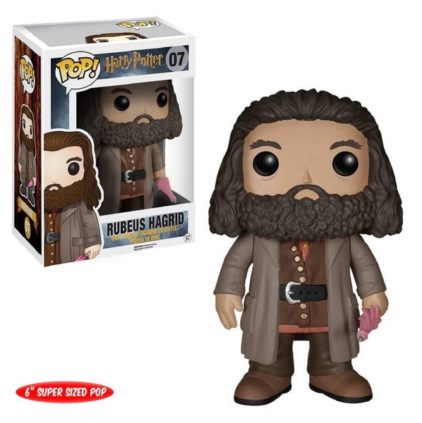 Funko POP Super Pop 15Cm - Harry Potter #07 Rubeus Hagrid - Vinyl Figur - Neu-image