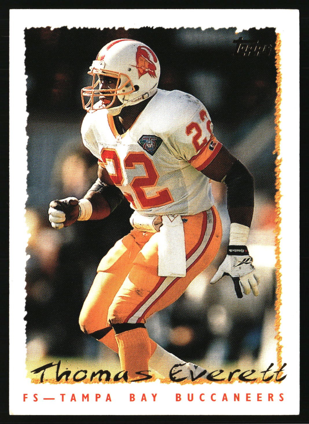 1995 Topps #85 Thomas Everett Carolina Panthers Free Shipping