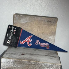 Rico Industries Inc MLB ATLANTA BRAVES Pennant Major League Baseball 14" New