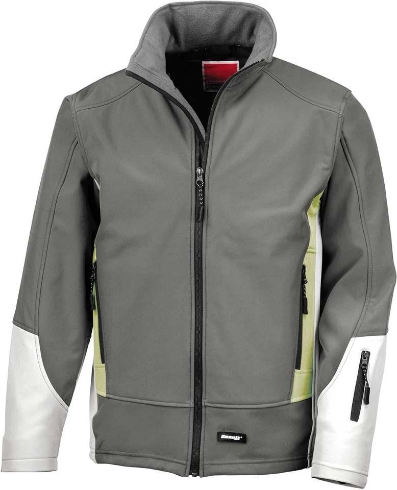 Result Herren Outdoorjacke Blade Softshelljacke, Charcoal Grau, XS - Bild 1 von 1