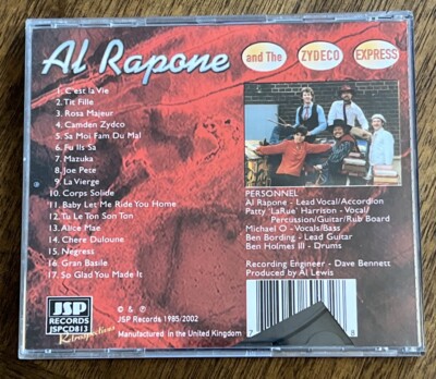 Live at Dingwall's Dancehall by Al Rapone (CD, 2002) 788065801328