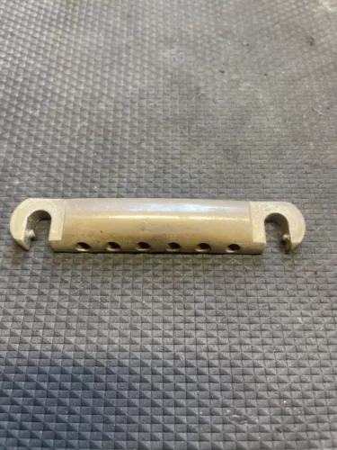 Aged/ relic nickel Tone Pros by Gotoh Tailpiece for Gibson electric guitar