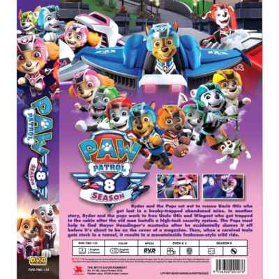 DVD PAW Patrol Season 1-8 Collection Set All Region ~ Brand