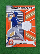 Peyton Wilson 2022 Panini Elite Extra Edition Future Threads Jersey /199
