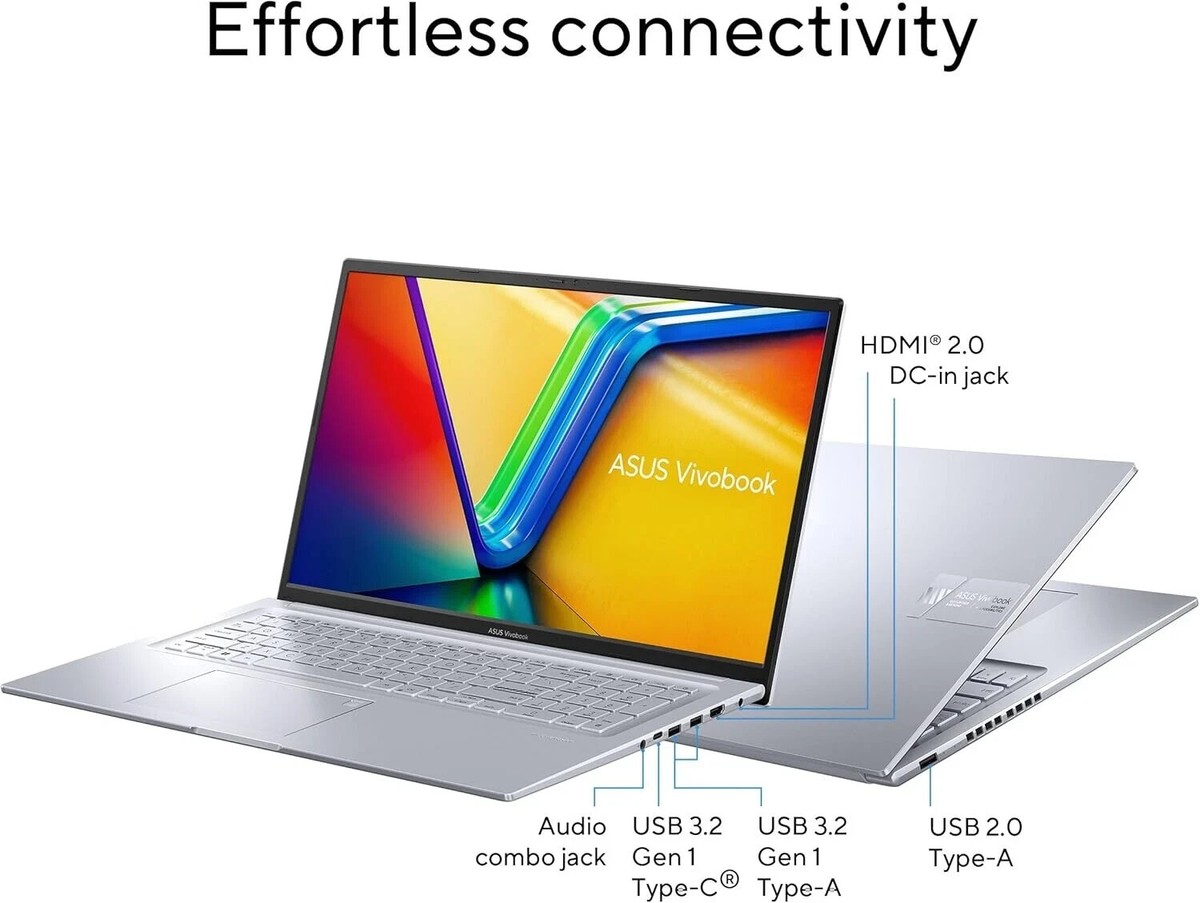 ASUS 17.3 inch Vivobook Laptop Intel i9-13900H 16GB/1TB (Silver
