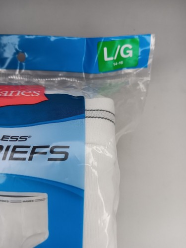Hanes Boys Briefs Large Underpants Size Large 6 PK - Picture 4 of 13