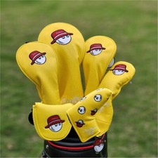 New M lbon Golf Club Headcovers Driver Fairway Woods Hybrid Head Cover Set 135UT