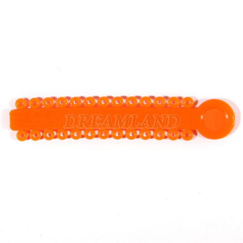 1040 Stck. Ligaturkrawatte Zahnkieferorthopädie Ring Elastisch Latexbänder 45 Farben - Bild 97 von 496