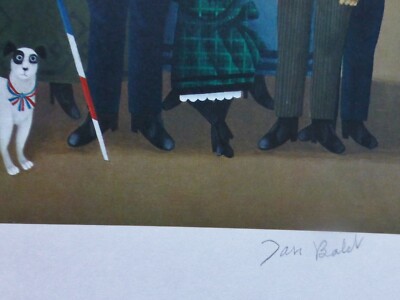 JAN BALET USA The Senator HAND SIGNED Lithograph US/GERMAN ARTIST