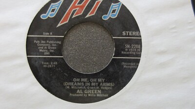 Al Green Oh Me Oh My 7'' 1975 **NEAR MINT**