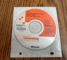 Microsoft Licensing 2004 Exchange Server 2003 Standard Edition July 2004