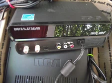 4 Digital To Analog tv Converter Box boxes only lot  RCA Digital Stream