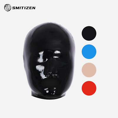 Smitizen Silicone Hood Latex-like Lightweight Mask for Fetish Gay Party Cosplay