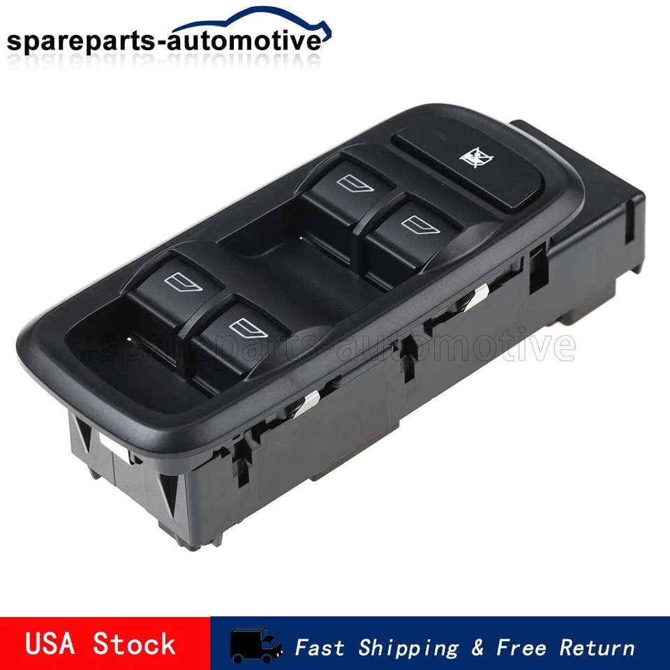Power Window Switch D2BT14A132AA Front Left Driver Side For 2014-19 Ford Fiesta - Image 4 of 4