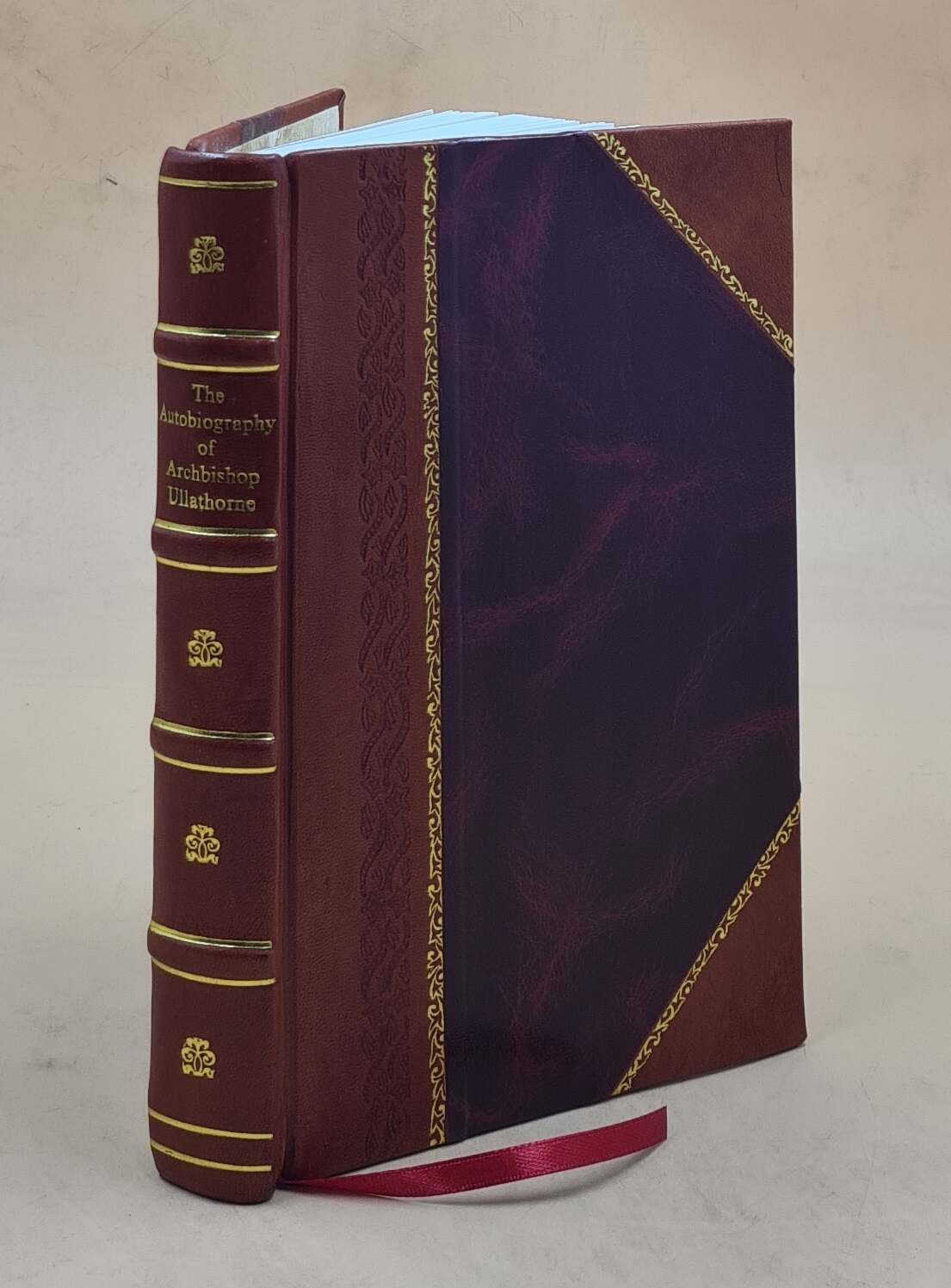 Archbishop Ullathorne Autobiography Leather Bound with Selected Excerpts