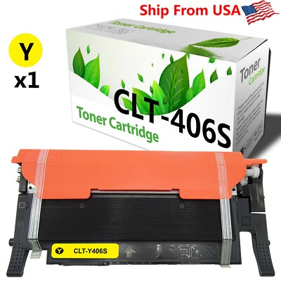 1 Pack Compatible Toner Cartridge for Samsung CLT-406S 406S CLX-3302 3303 3306FN