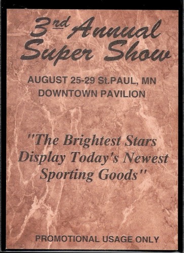 Richard Petty 3rd Annual Super Show promo card - Picture 2 of 2